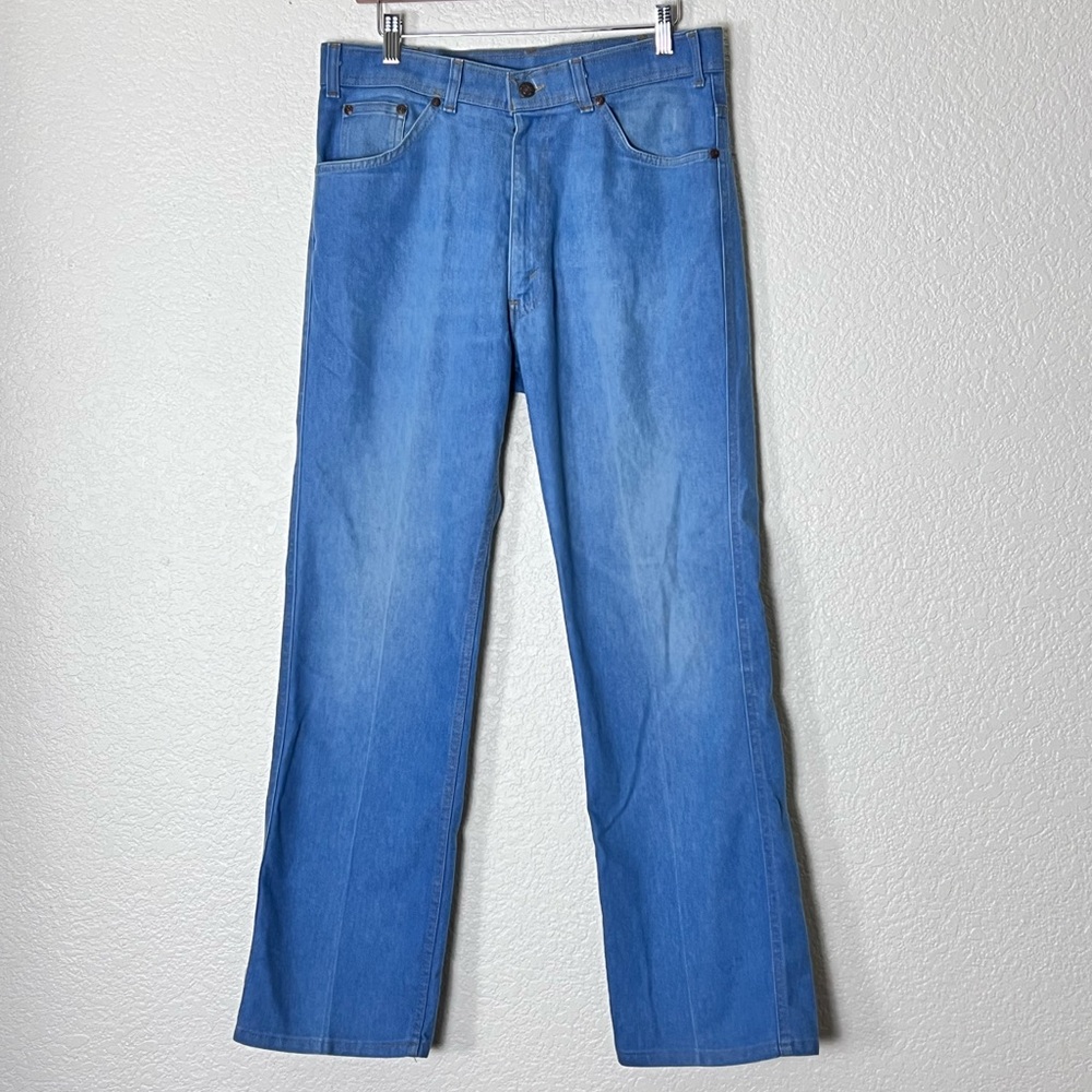 Levi’s | Vintage 70’s orange tab light wash jeans waist 32